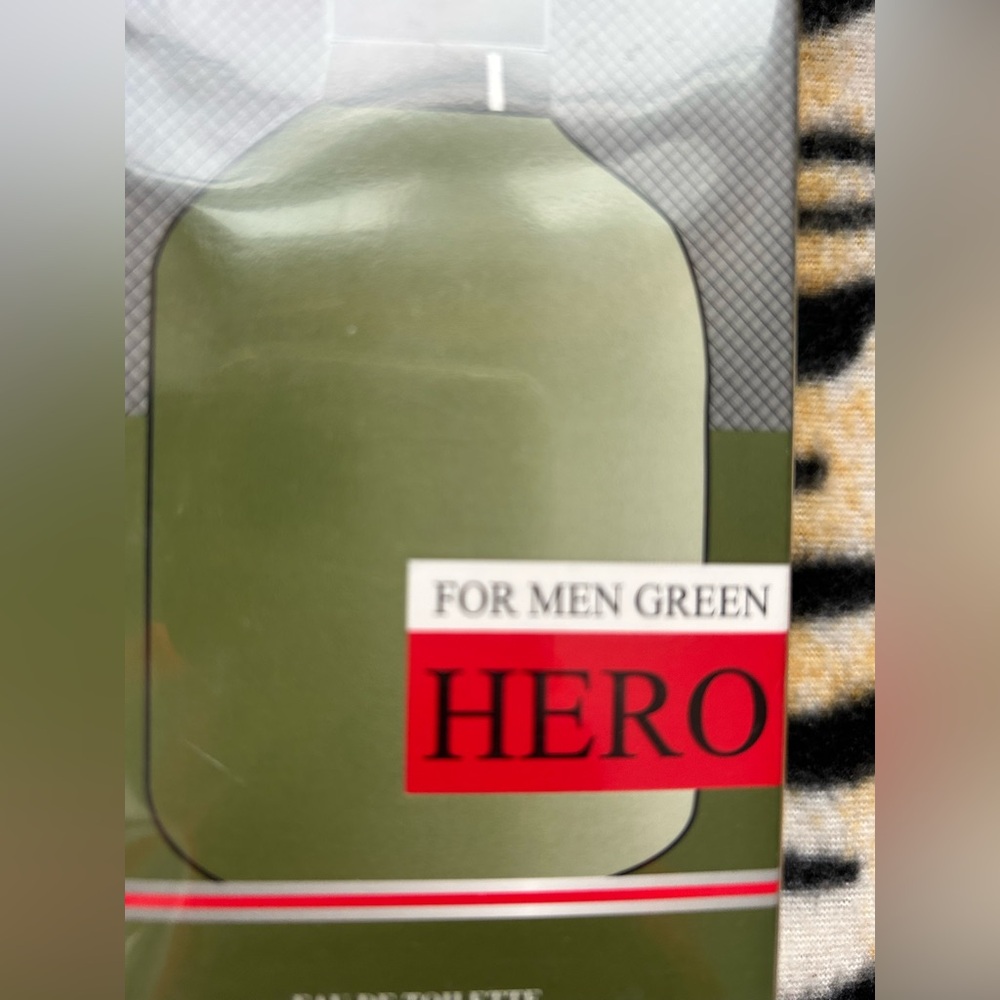☀️NWT- HERO for Men Green Eau de Toilette-110 ml (3.8 fl oz) - Picture 2 of 3